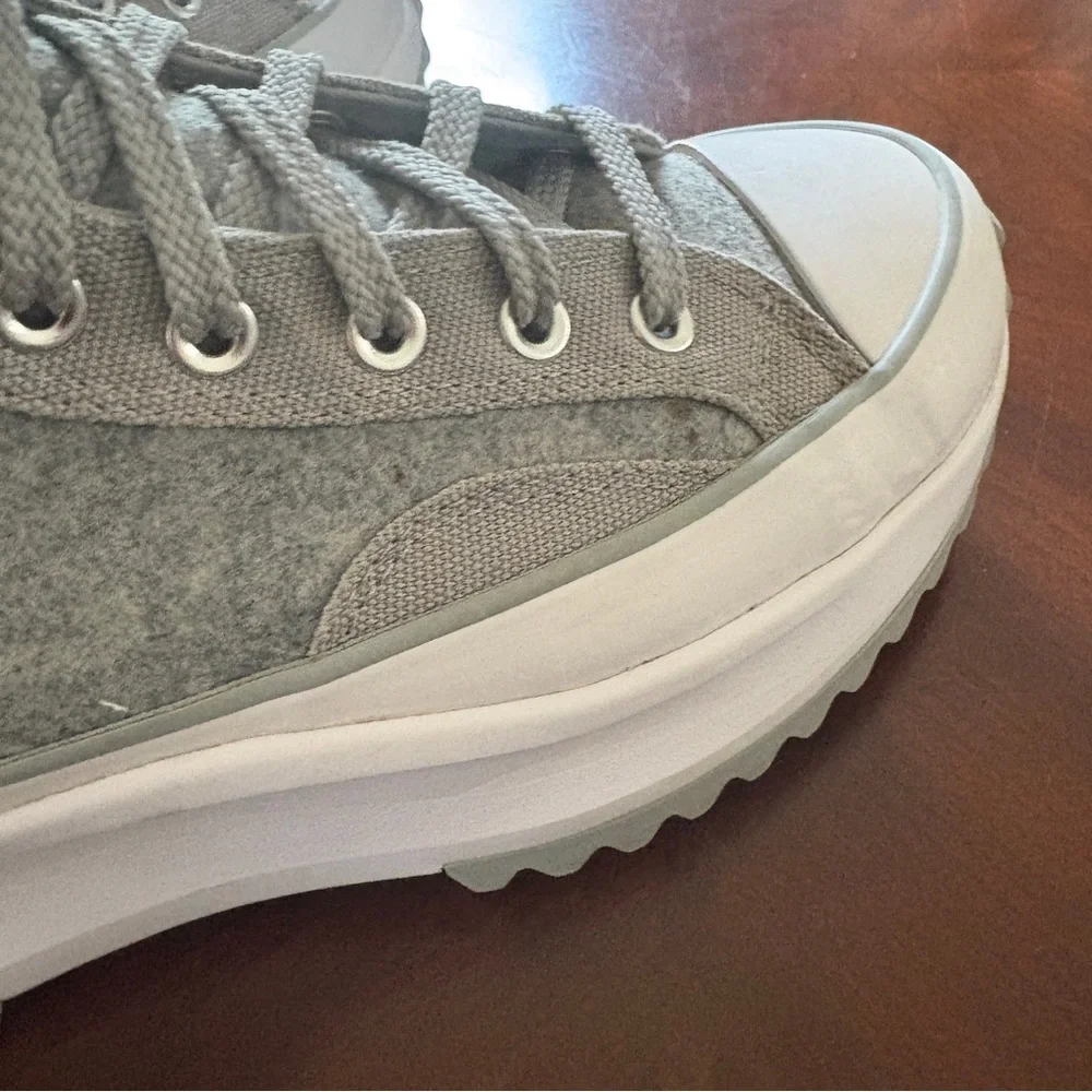 Converse Run Star Hike Chunky High Top Sneakers Unisex Womens 11 Mens 9.5 - Picture 11 of 16